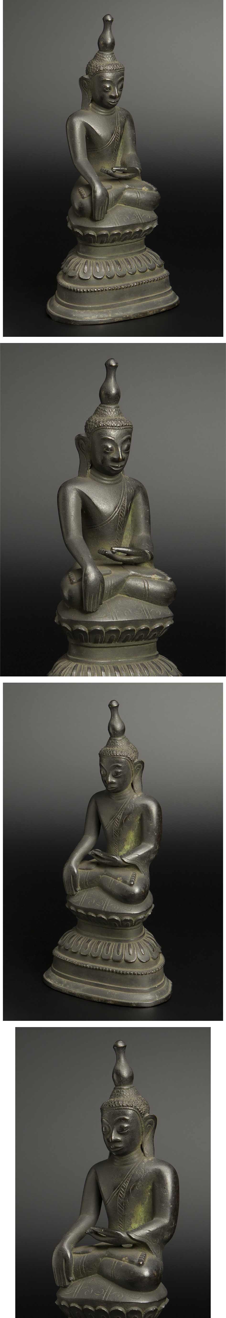 国産お得明 銅雕释迦牟尼佛坐像　仏像 中国 古美術 仏像