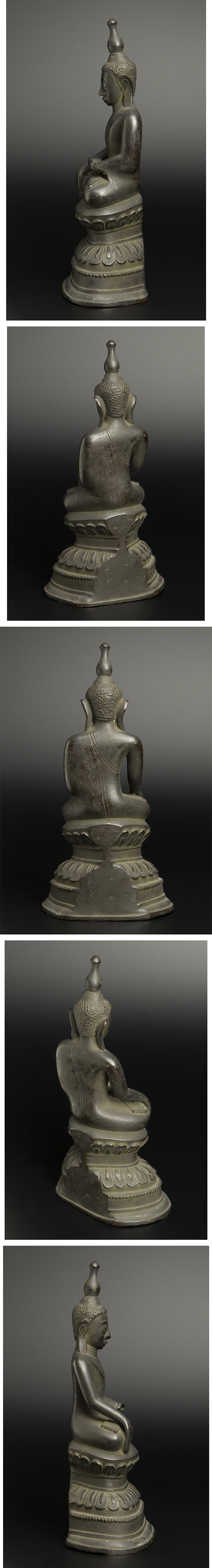 安い大人気明 銅雕释迦牟尼佛坐像　仏像 中国 古美術 仏像